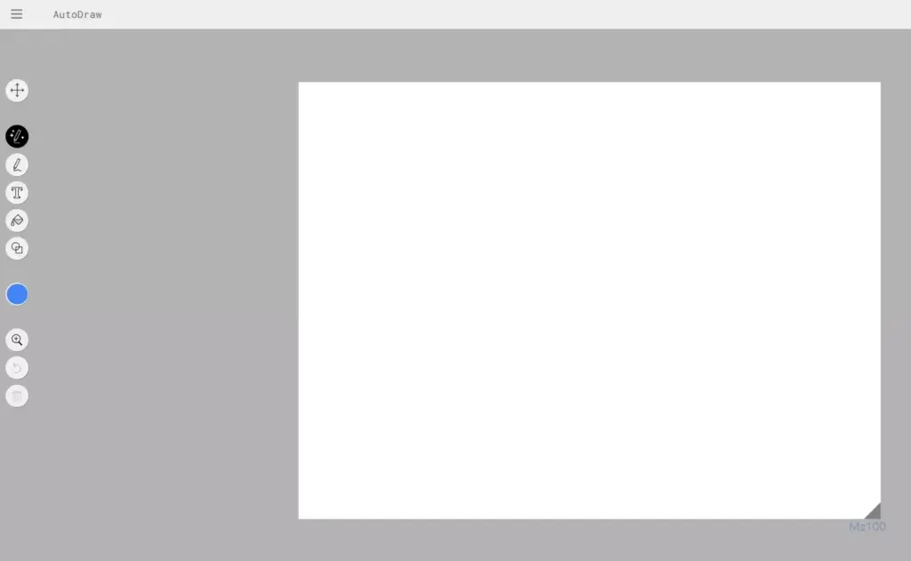 autoDraw 웹사이트